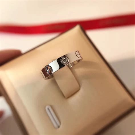 silver cartier love ring replica